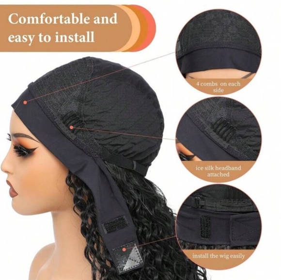 Curly Headband Wig - Picture 4 of 4